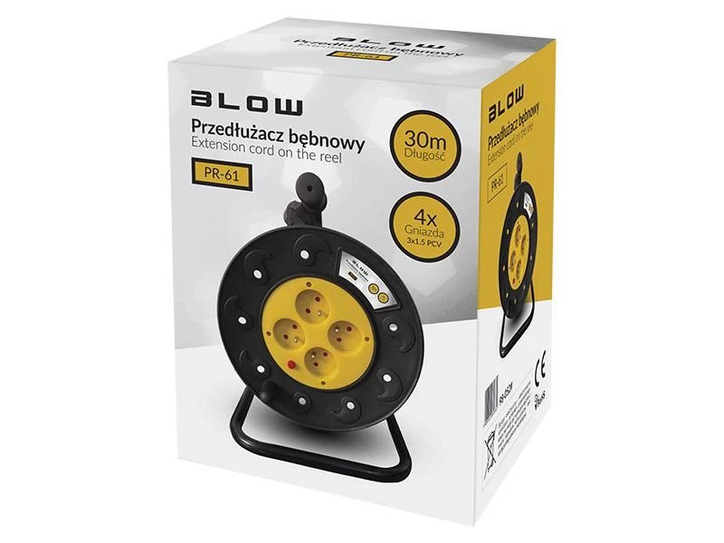 Blow Ilgintuvas PR-61 4 lizdai 30m PCV