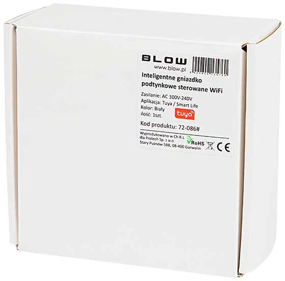 Blow Išmanioji maitinimo juosta 1.5 m 2xUSB+USB-C WiFi TUYA