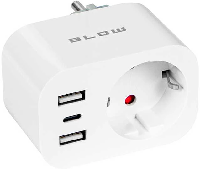 Blow Išmanusis lizdas, valdomas per WiFi TUYA USB+2xUSB-C