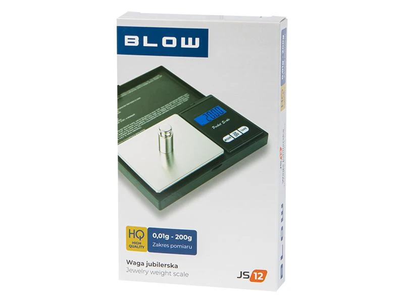 Virtuvinės svarstyklės Blow Juvelyrinės svarstyklės JS12 0.01-200g