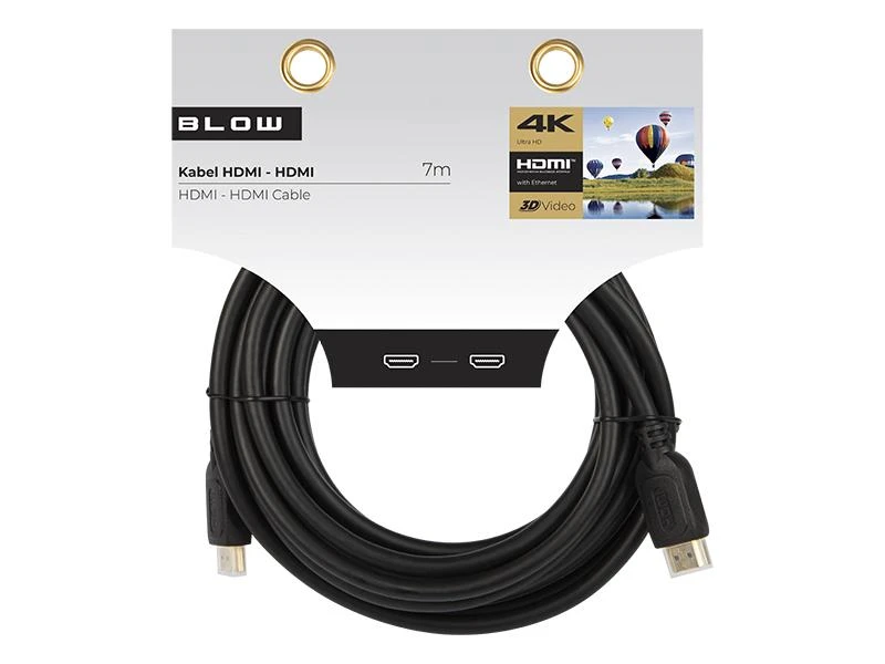 HDMI laidas Blow 7m pakuotėje