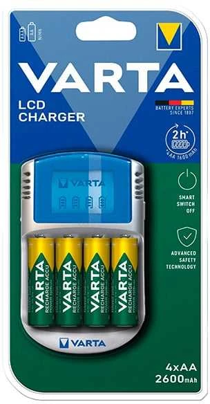 Elementų kroviklis VARTA Power LCD