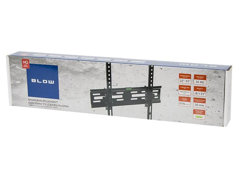Blow LCD televizoriaus laikiklis HQ 32"-55" Juodas pakreiptas