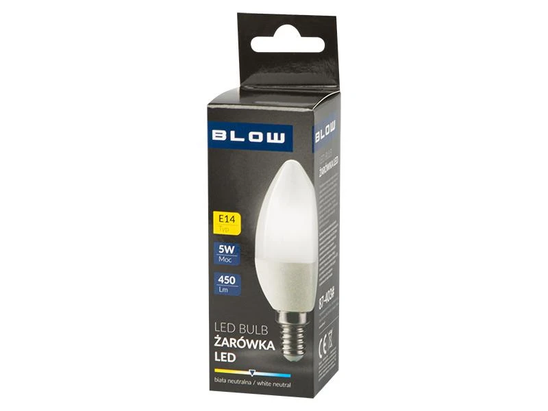 Blow LED lemputė E14 C37 ECO 5W