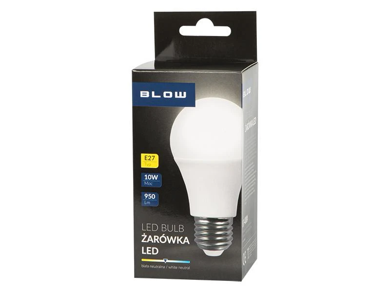 Blow LED lemputė E27 10W A60 230V