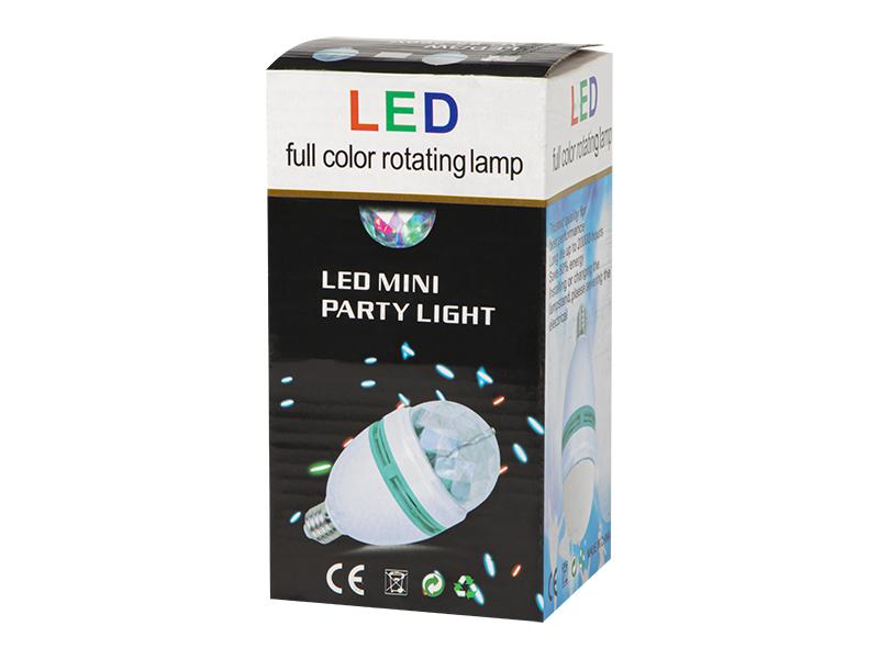 Blow Oem LED lemputė LED E27 3W RGB