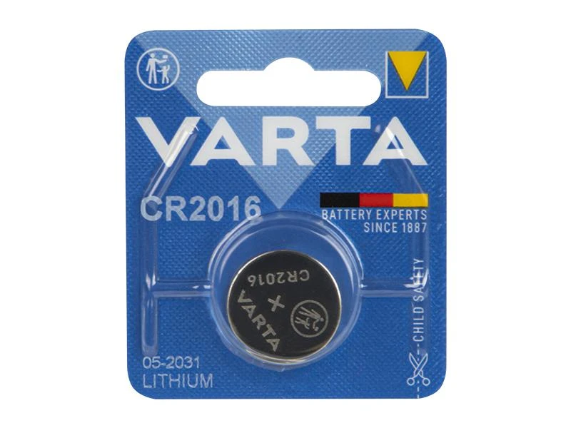 Varta CR2016 3V ličio baterija 1 vnt