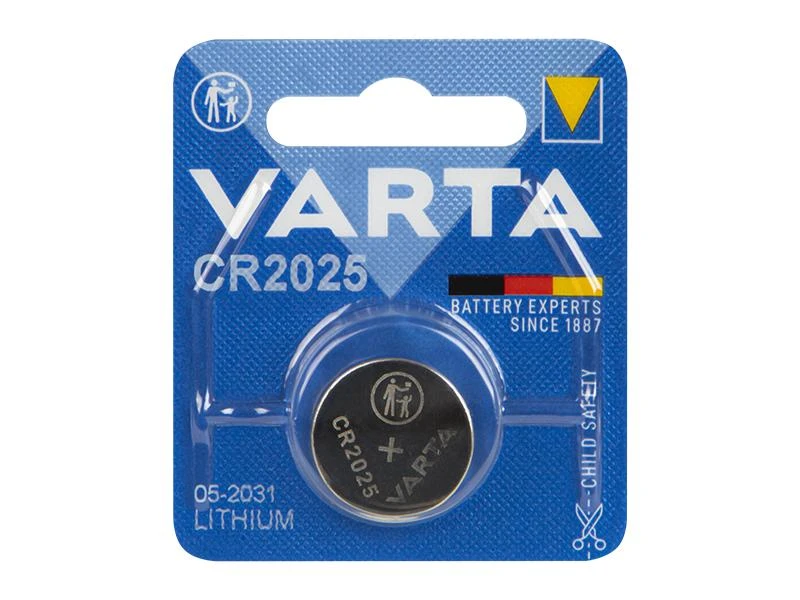 Varta Electronics CR2025 3V 165mAh elementas 6025, 1 vnt.
