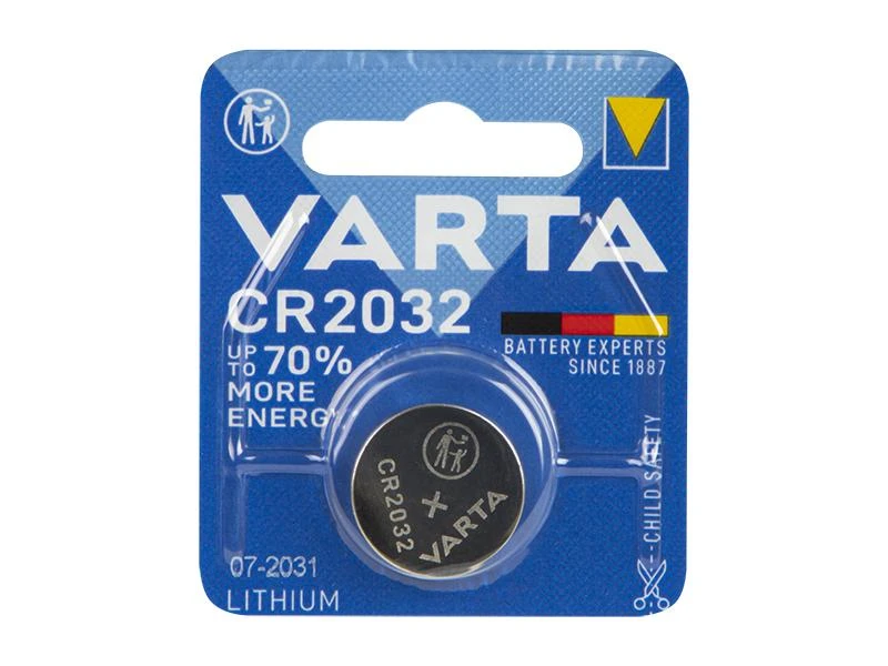 Varta Electronics CR2032 3V 230mAh elementas 6032, 1 vnt.