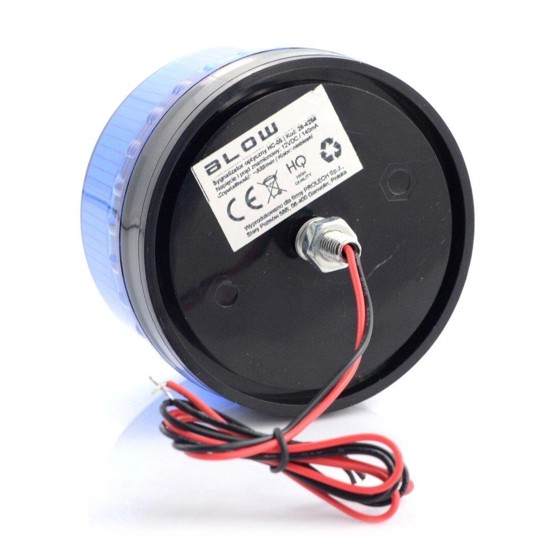 Blow Mirksinti lemputė HC-05 - LED 12V - mėlyna