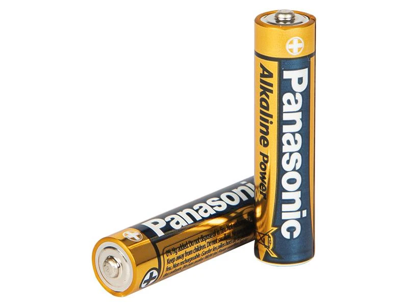 Panasonic AAA Alkaline Power baterijų pora