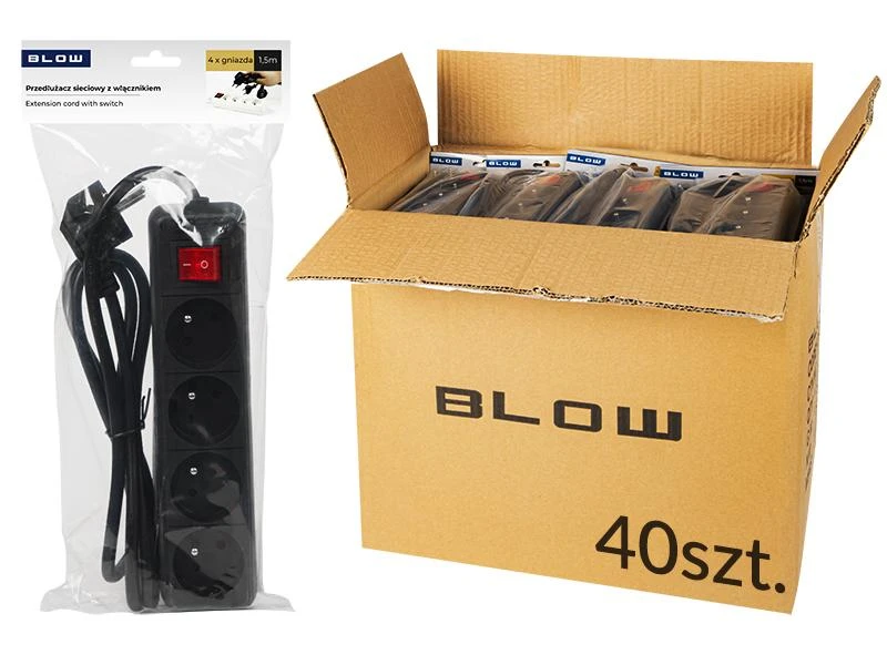 Blow Prailginamasis laidas PR-470WSP 1.5 m 3x1.5 cz