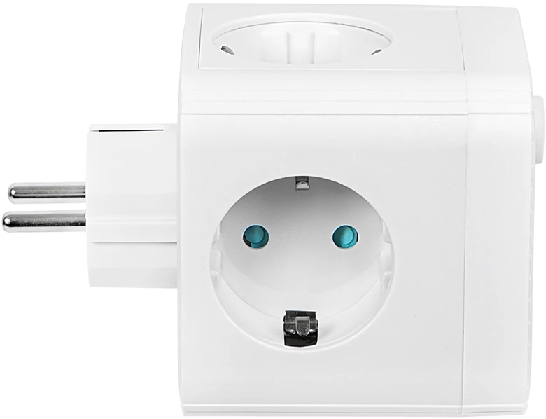 Blow 98-333# Šakotuvas ps-410 4 lizdai+2xusb+2xusb-c balta