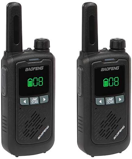 Blow Pūskite Radiotelefonas PMR BF-T17 2W 2vnt.