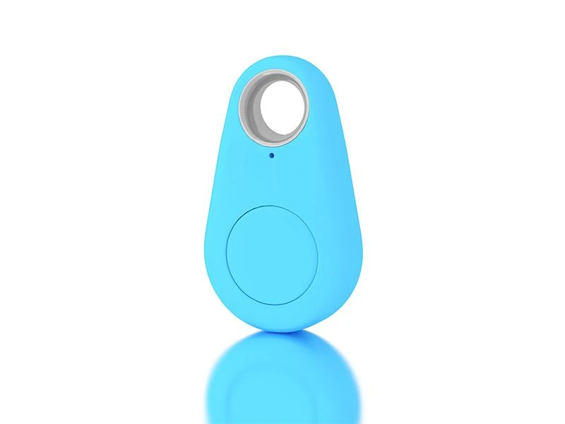 Mėlynas Bluetooth ieškiklis su valdymo mygtuku