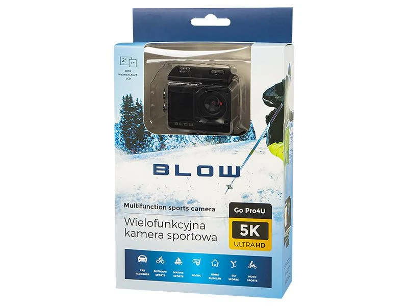 Blow sporto kamera, VEIKSMŲ KAMERA GoPro4U 11