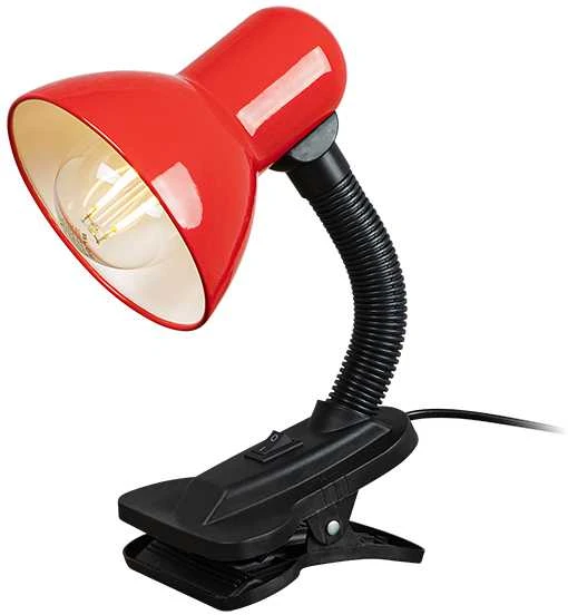 Blow Stalinė lempa LB-08 su segtuku - Raudona