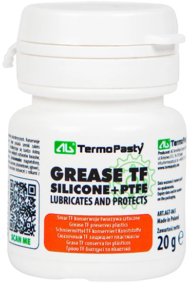 Ag Termopasty Pūtimo tepalai TF 20g AG silicio+PTFE