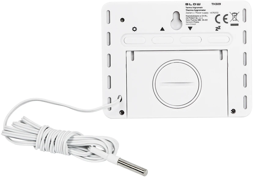 BLOW TH309 termo-higrometras su išoriniu zondu