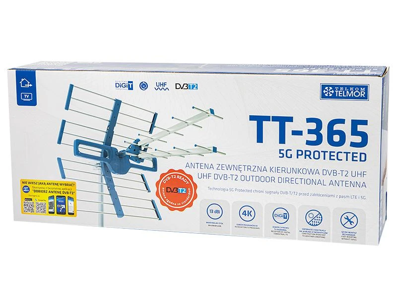 Blow TT-365 antena pakuotėje