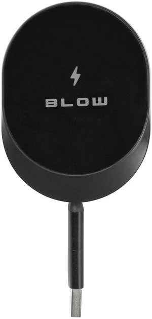 Blow US-63 magnetinis automobilio laikiklis + 15 W indukcinis įkroviklis grotelėms su laidu