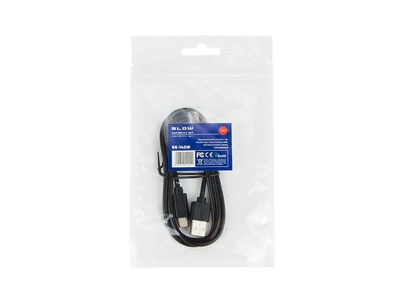 Blow USB 2.0 A jungtis – USB-C 1.0m