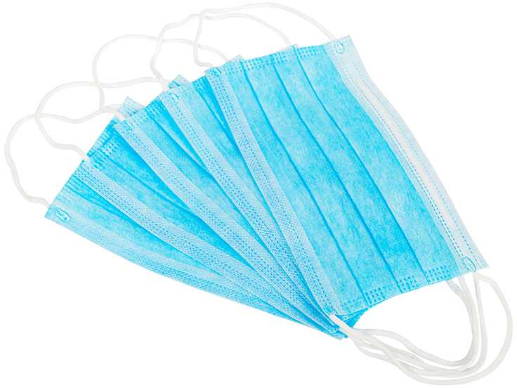 Blow Vienkartinė apsauginė kaukė, 5 vnt.