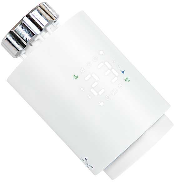 J☺︎ Blow Oem Zigbee Tuya išmanioji termostatinė galvutė, modelis - 72