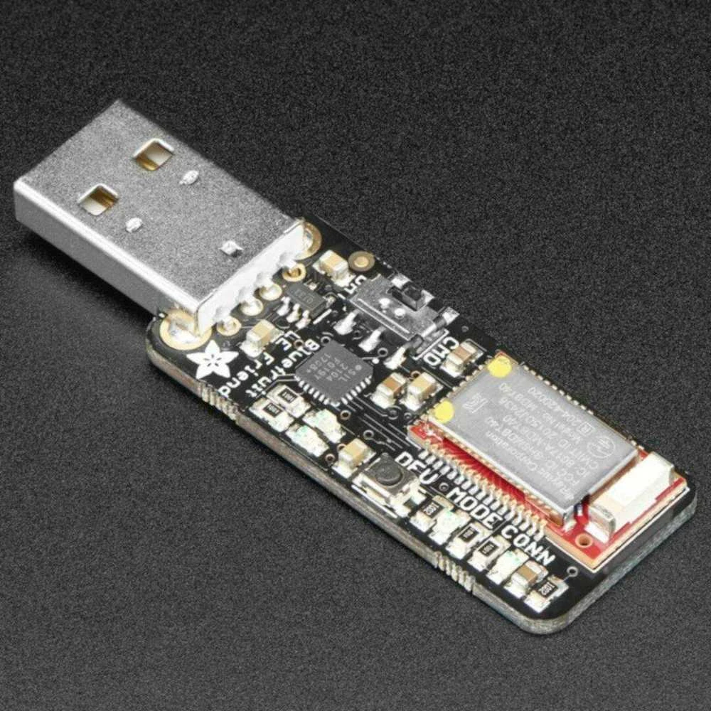 Bluefruit LE USB Sniffer, Bluetooth Low Energy (BLE 4.0), nRF51822 v2.0, Adafruit 2269