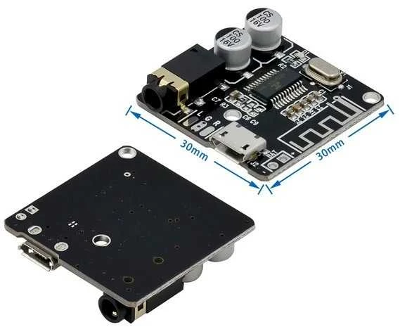 Bluetooth MP3 modulis su matmenimis