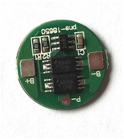 Apvali 1S BMS plokštė su 8205A mikroschemomis