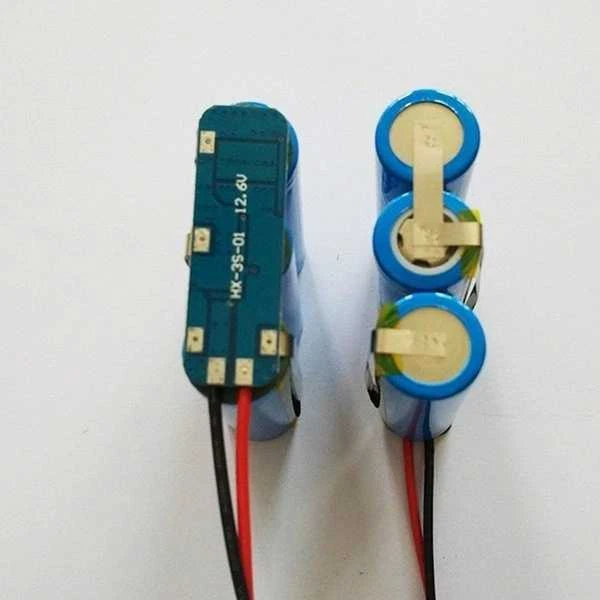 Oem BMS PCM PCB įkrovimo modulis Li-ion 3S 12V 6-8A - skirtas 18650 elementų