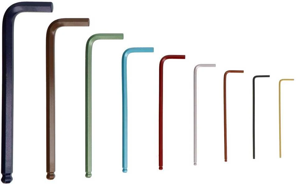 Bondhus šešiakampių raktų rinkinys – 1.5–10 mm – 9 vnt.