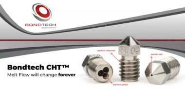 Bondtech CHT antgaliai su vidine trigubo srauto konstrukcija