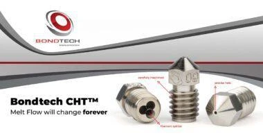 Bondtech CHT antgaliai su vidine trijų kanalų technologija