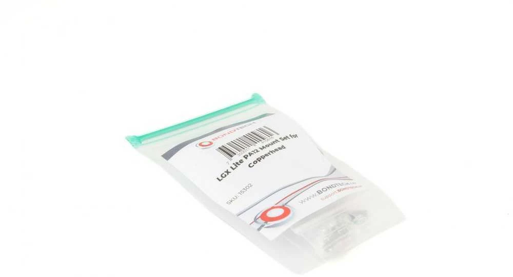 Bondtech LGX Lite PA12 tvirtinimo rinkinys Copperhead (groove tvirtinimas)