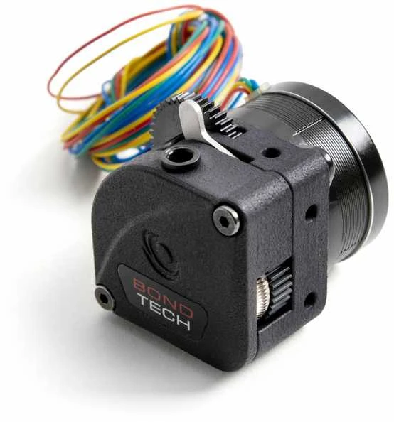 Bondtech LGX Lite V2 ekstruderis su laidais