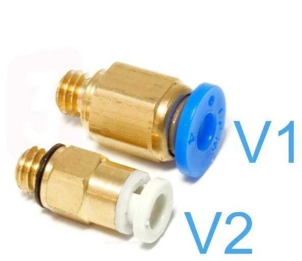 Oem Bowden jungtis - pneumatinis antgalis PC6-M10*1 - 6mm - 3D spausdintuvas