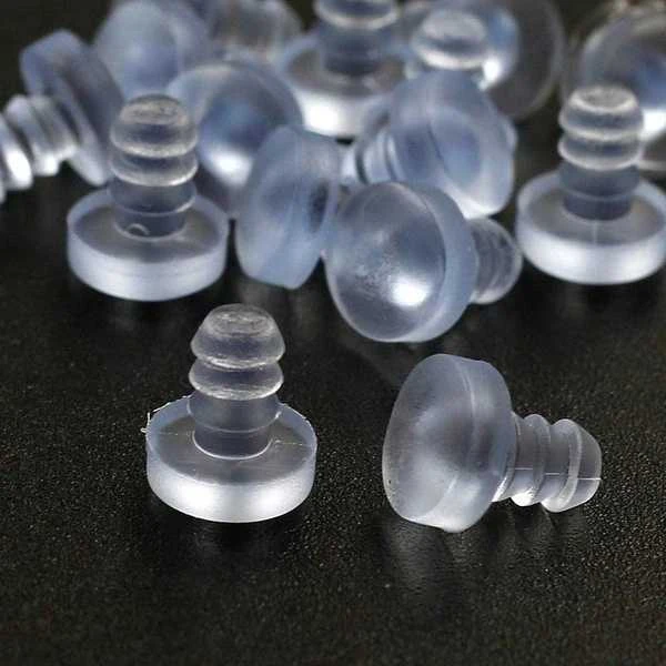 Oem Buferis - 5 mm - Durų buferis - Apsaugos nuo susidūrimo varžtas - Skaidrus - 10 vnt