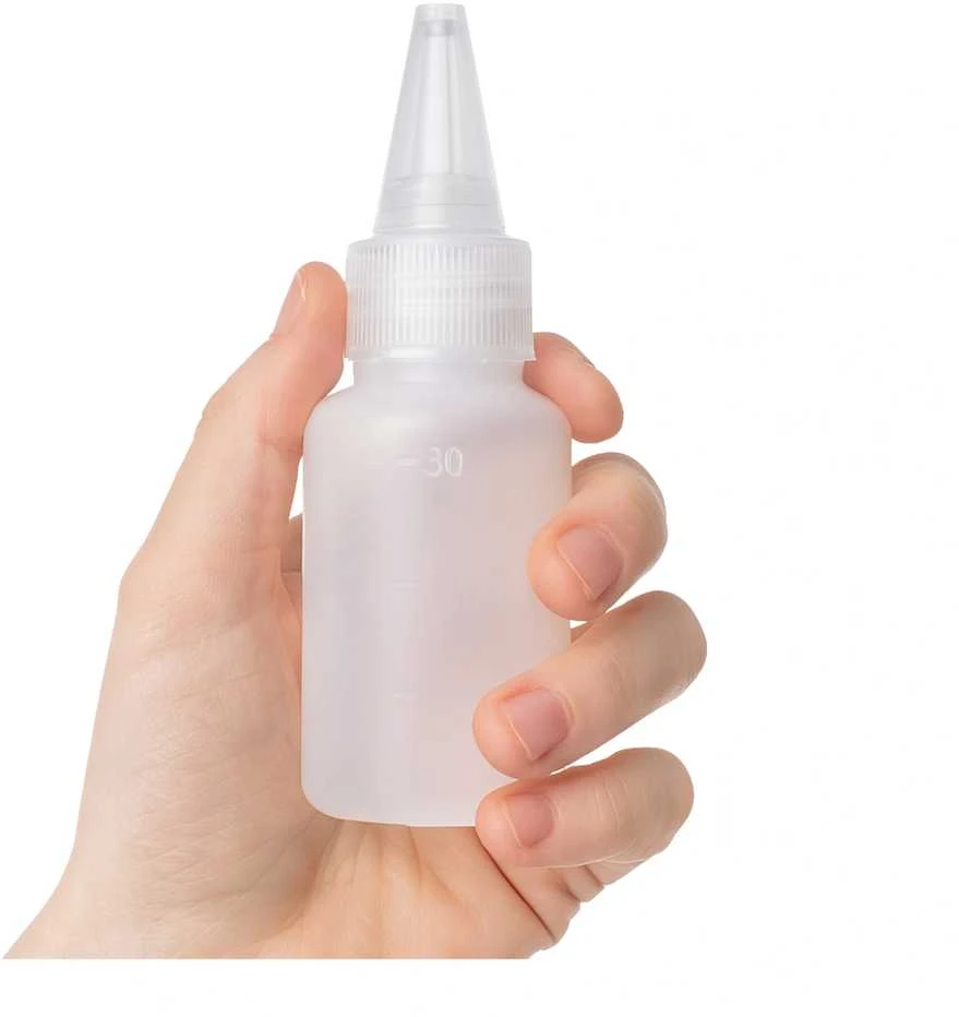 Buteliukas su aplikatoriumi 30 ml - Buteliukas skysčiams dozuoti