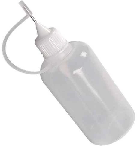 Buteliukas su adata dozuotuvų skysčiui 30ml