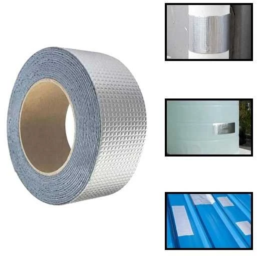 Oem Butilo sandarinimo juosta - 100mmx5m - remonto aliuminio folija - atspari vandeniui