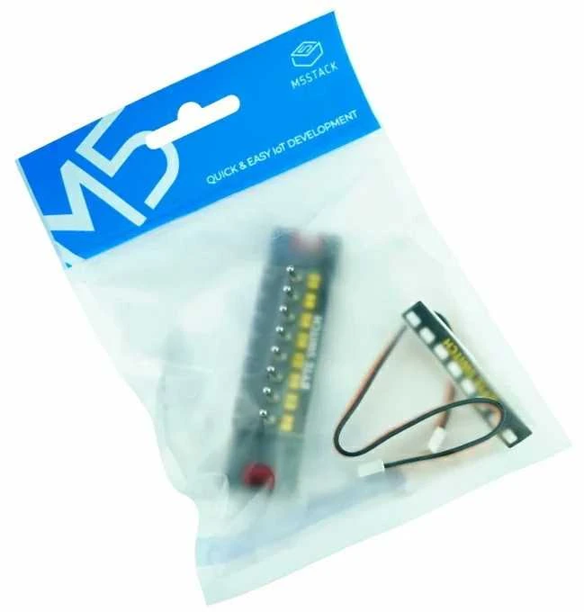 ByteSwitch – 8 jungikliai + 9 WS2812C RGB diodai – STM32G031 – Bloko išplėtimo modulis – M5Stack U191