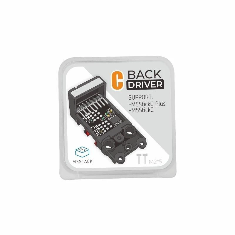 C-Back Driver HAT - priedėlis su servo valdikliu - STM32F0 - skirtas M5StickC M5Stack kūrimo moduliui