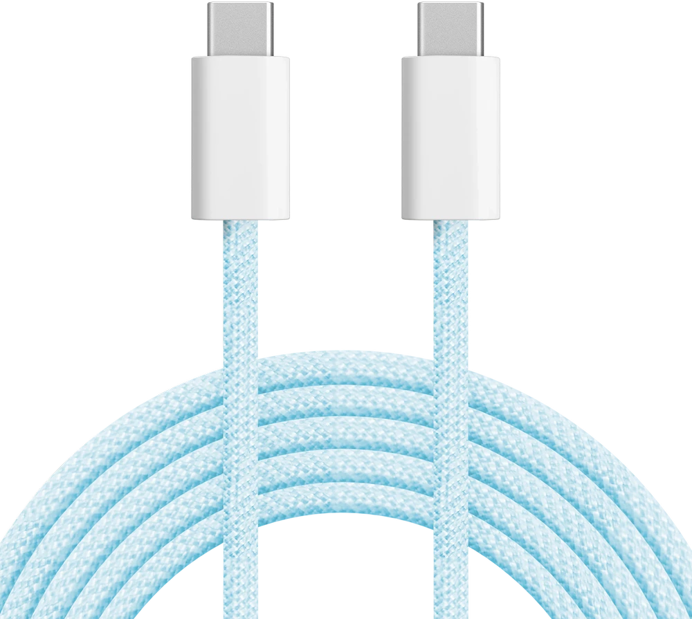 C tipo USB – C tipo USB kabelis 100 W, 1 m Mėlyna Kruger & Matz Basic