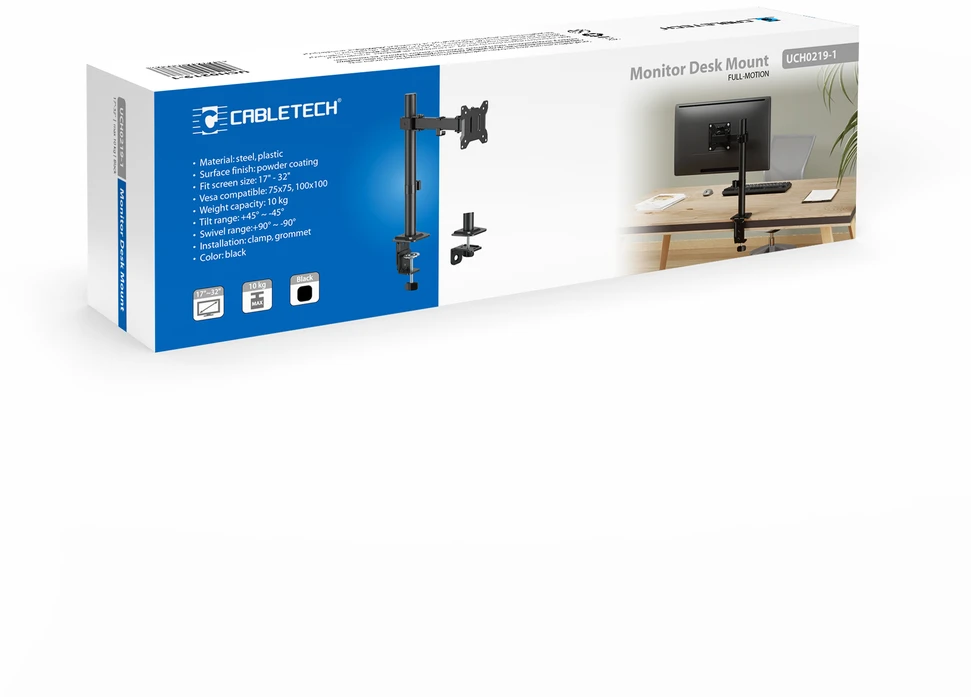 Cabletech 17–32 colių monitoriaus laikiklis