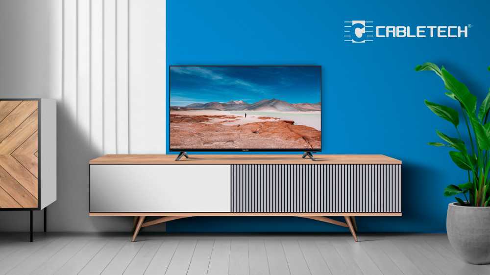 Cabletech 40" FHD DVB-T2 H.265 HEVC televizorius