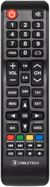 Cabletech 40" FHD DVB-T2 H.265 HEVC televizorius