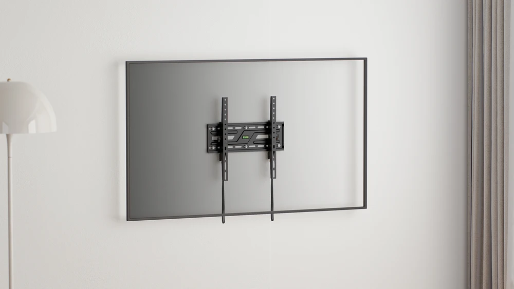 Cabletech Laikiklis sieninis pakreipiamas TV 32-75" (maks. 75kg), juodas