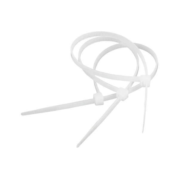 Cabletech laidų tvirtinimo dirželiai 7.2mm 50cm Balta